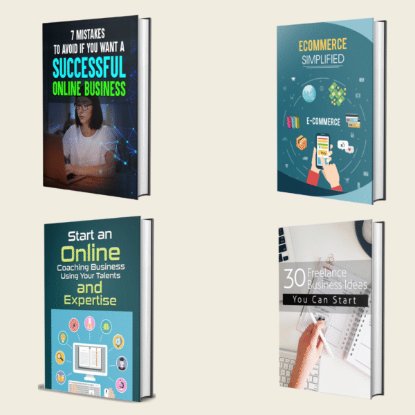 4 Essential Ebooks to Launch and Grow Your Digital Empire